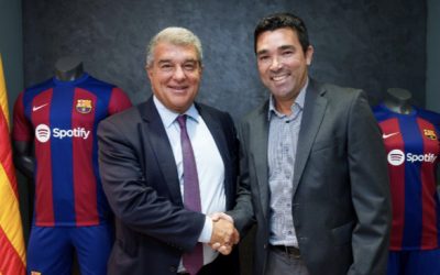 El FC Barcelona oficializó ayer a Deco como nuevo Director Deportivo para las próximas 3 temporadas